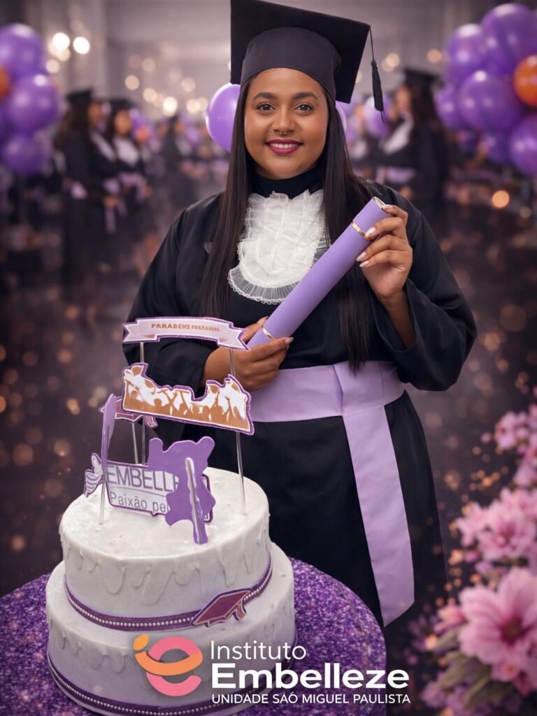 ✨💄 Um ciclo se encerra… e uma carreira começa! 🎓✨Hoje celebramos a formatura da incrível turma